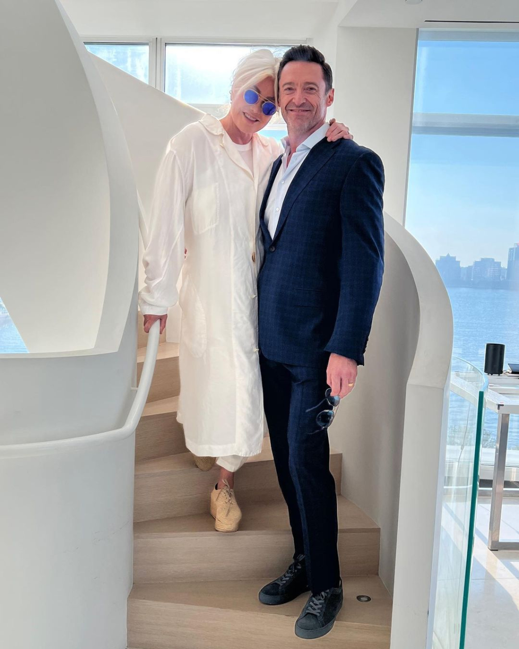 Hugh Jackman v&agrave; Deborra-Lee Furness